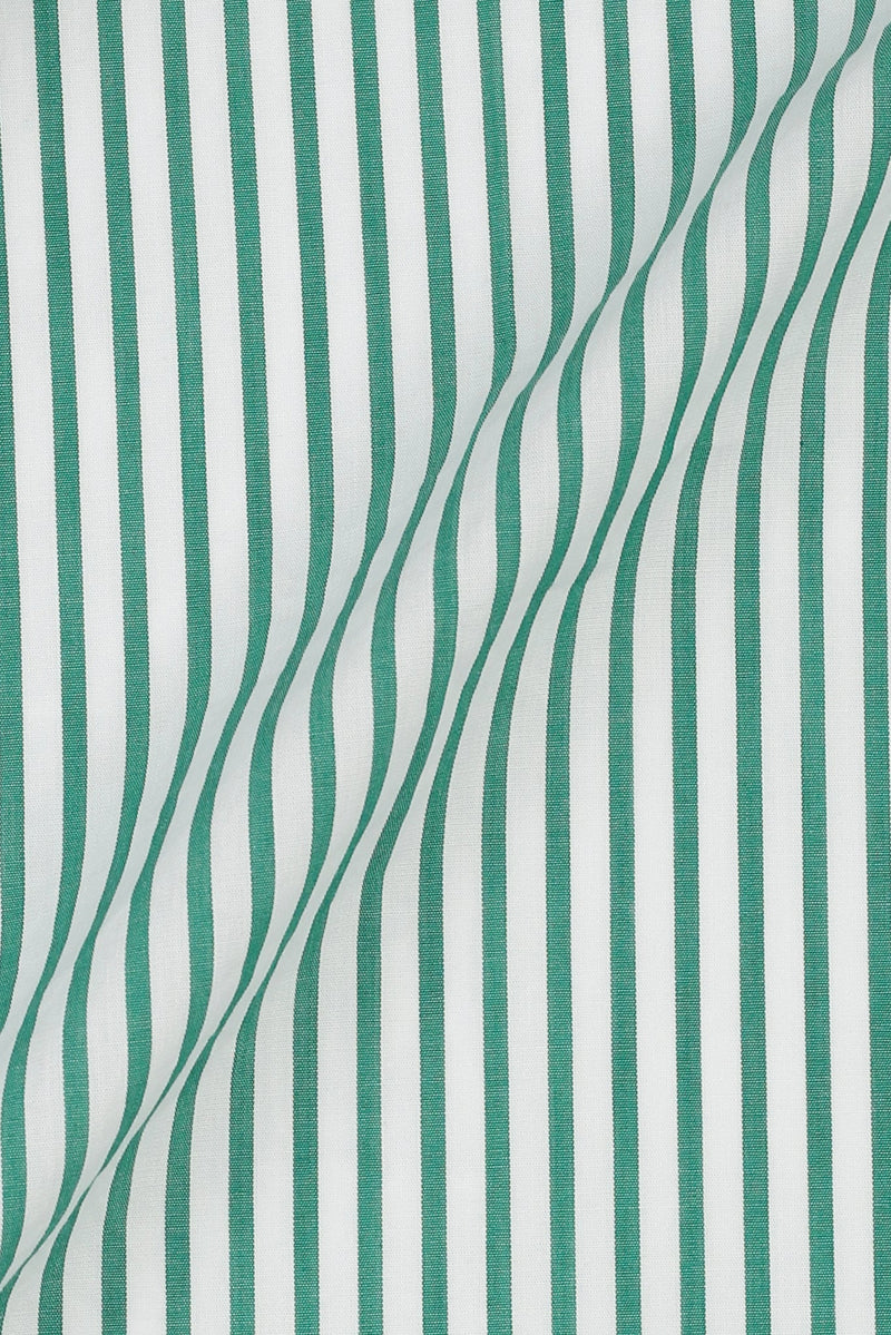 Moss Green Bengal Stripes Shirt