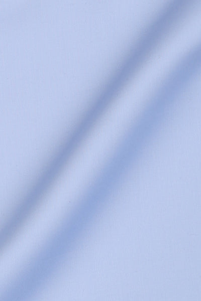 Soft Sky Blue Egyptian Poplin
