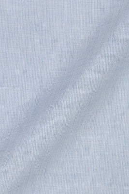 Structured Blue Linen