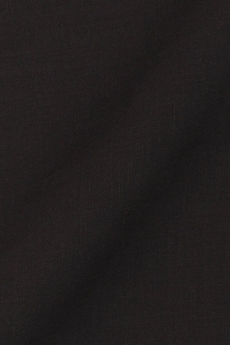 Dark Brown EU Linen Shirt