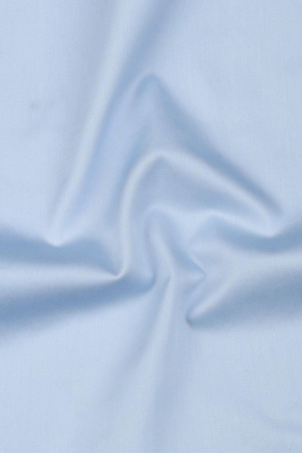 Soft Sky Blue Egyptian Poplin Shirt