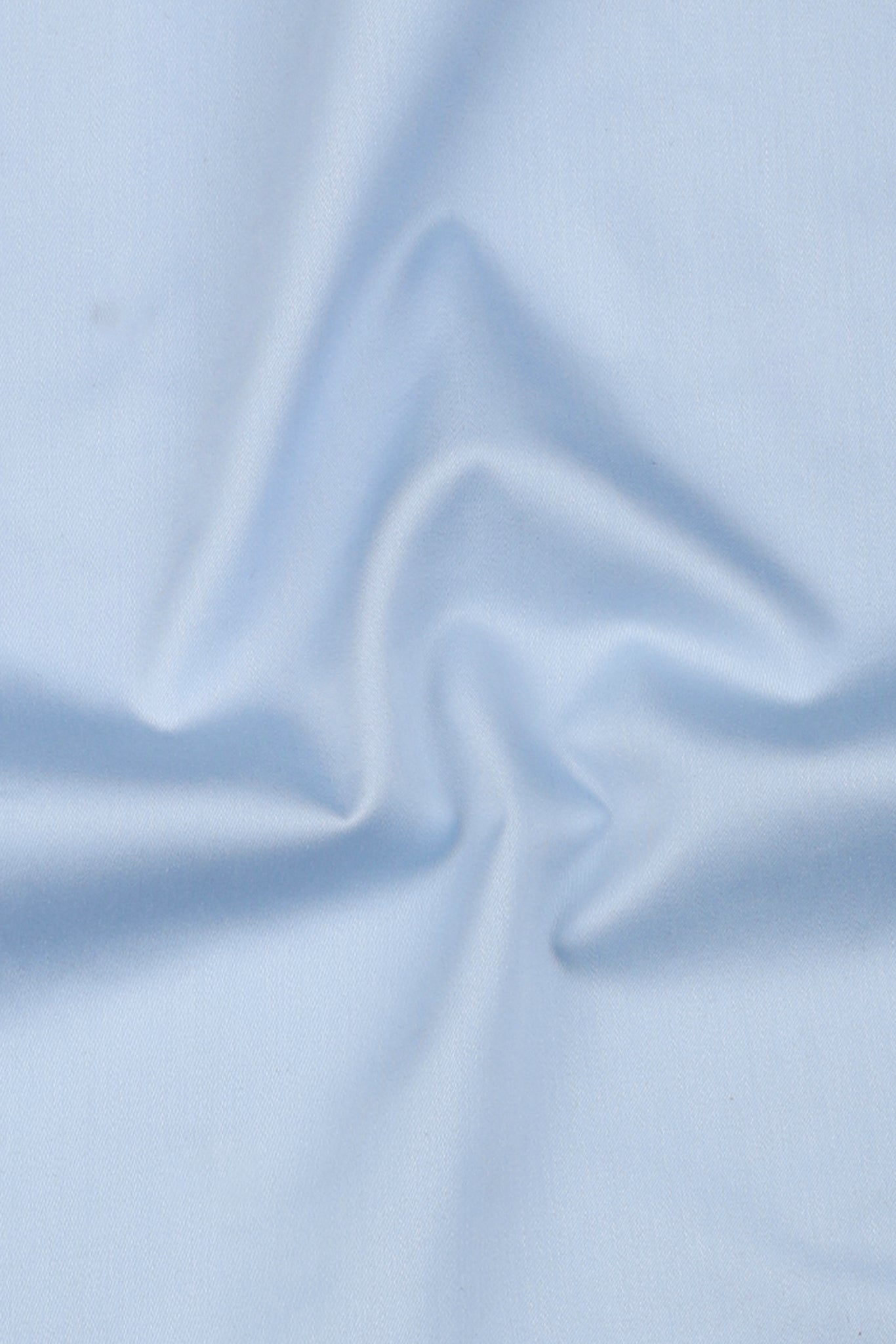 Soft Sky Blue Egyptian Poplin Shirt