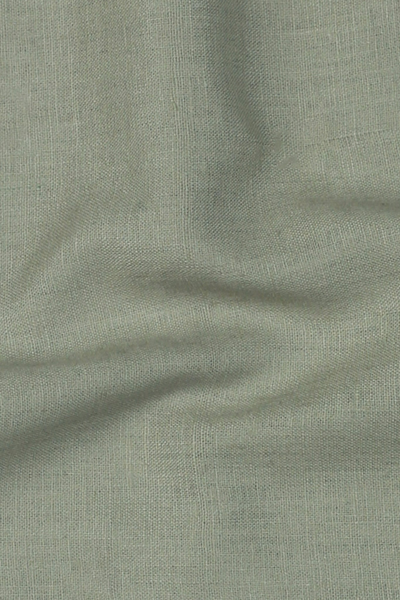 Light Seawood Green Irish Linen