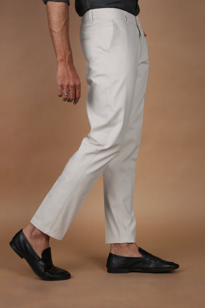 Slate Grey Twill Comfort Chinos