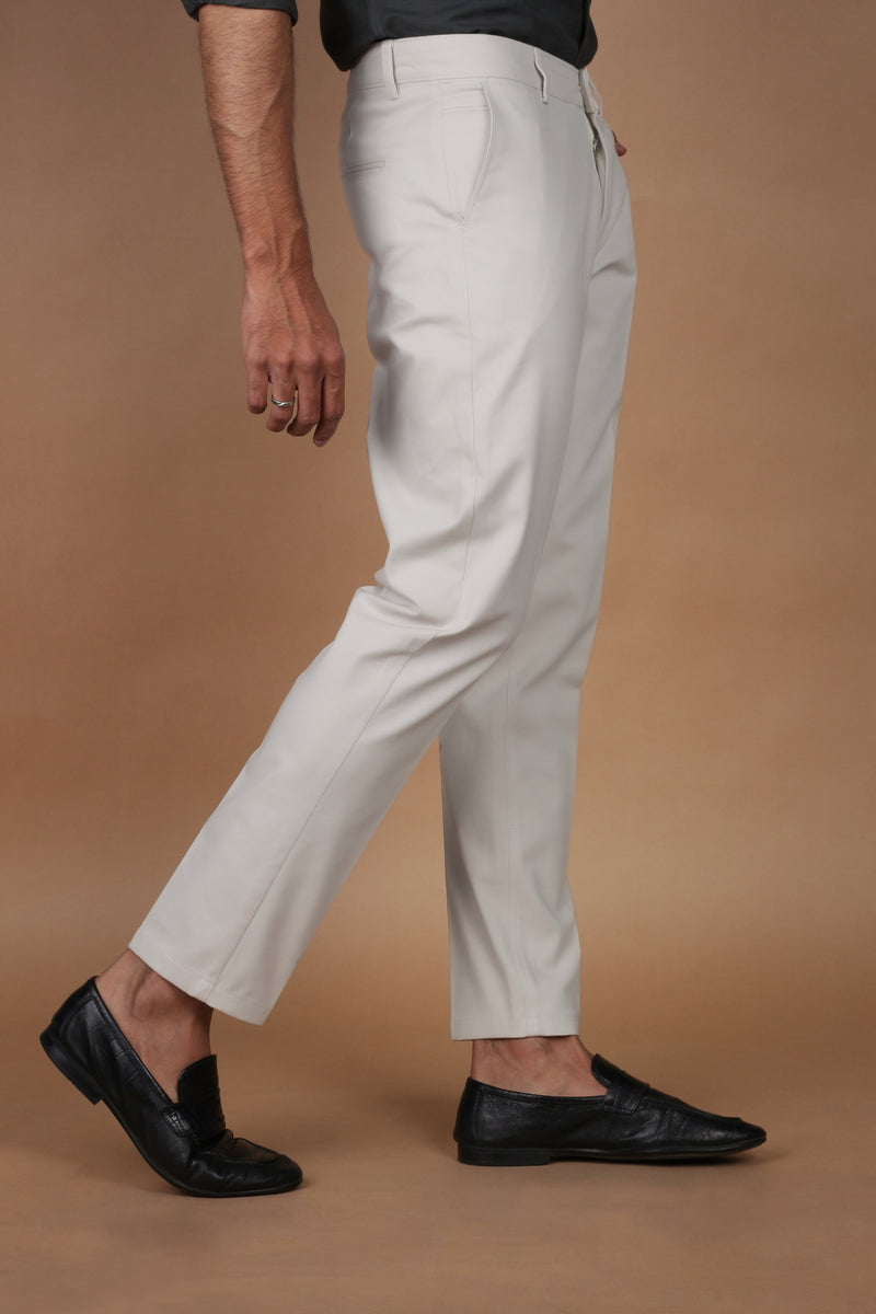 Slate Grey Twill Comfort Chinos
