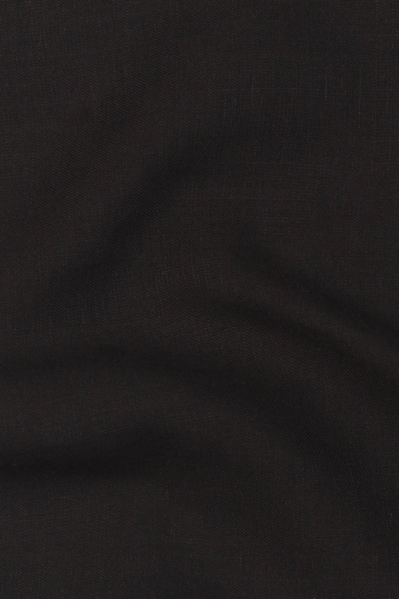 Dark Brown EU Linen