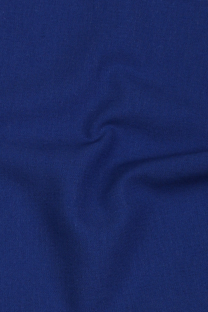 French Blue Linen Shirt