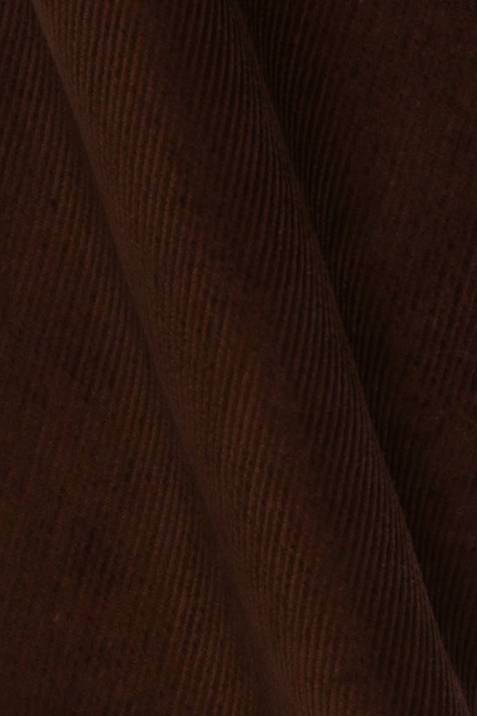 Mocha Brown Corduroy - Foberry USA