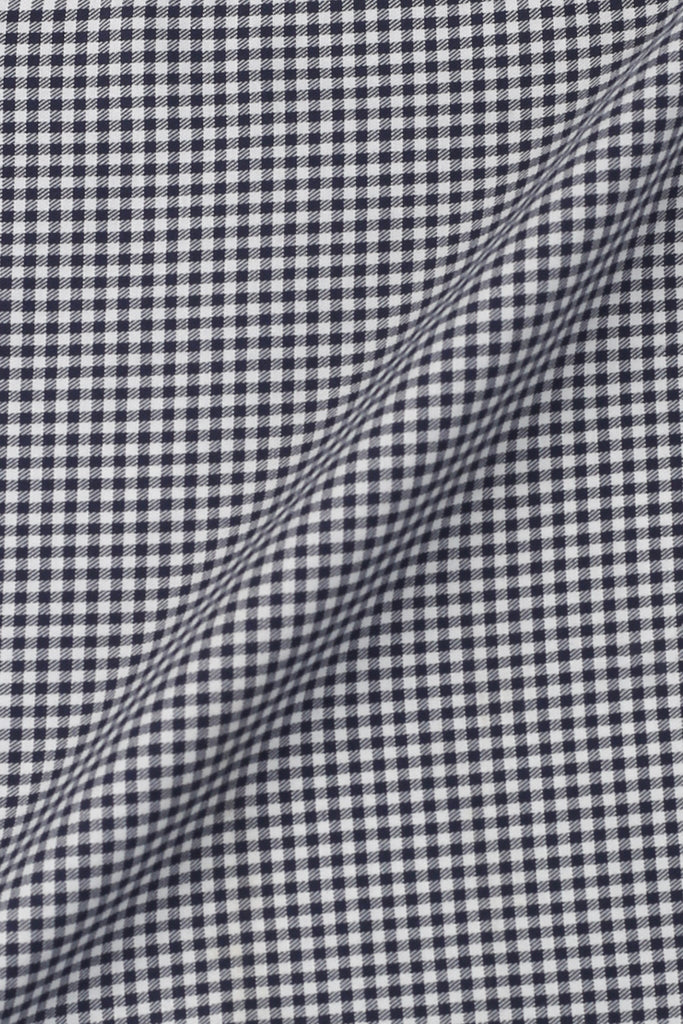 Midnight Blue Gingham Shirt