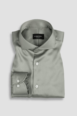 Soft Swamp Egyptian Poplin Shirt