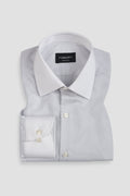 Pastel Grey Chain Striped Shirt