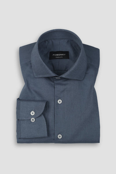 Violet Blue Irish Linen Shirt