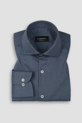 Violet Blue Irish Linen Shirt