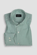 Parrot Green Bengal Stripes Shirt