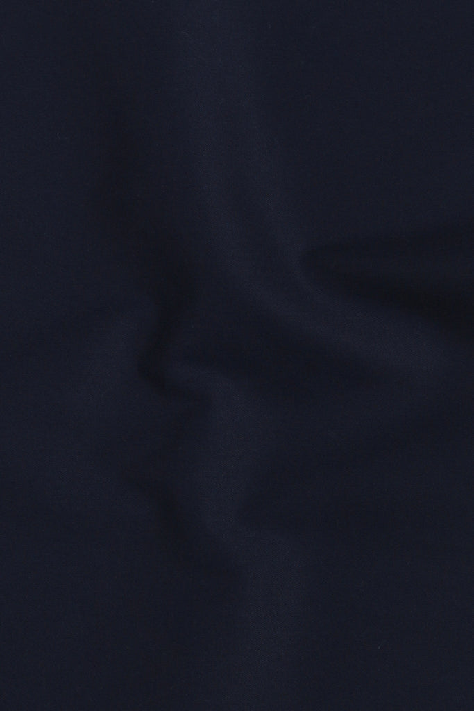 Navy Blue Egyptian Twill Shirt