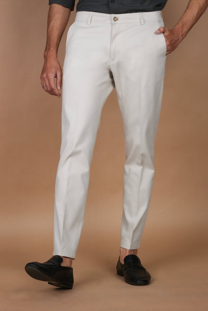 Slate Grey Twill Comfort Chinos