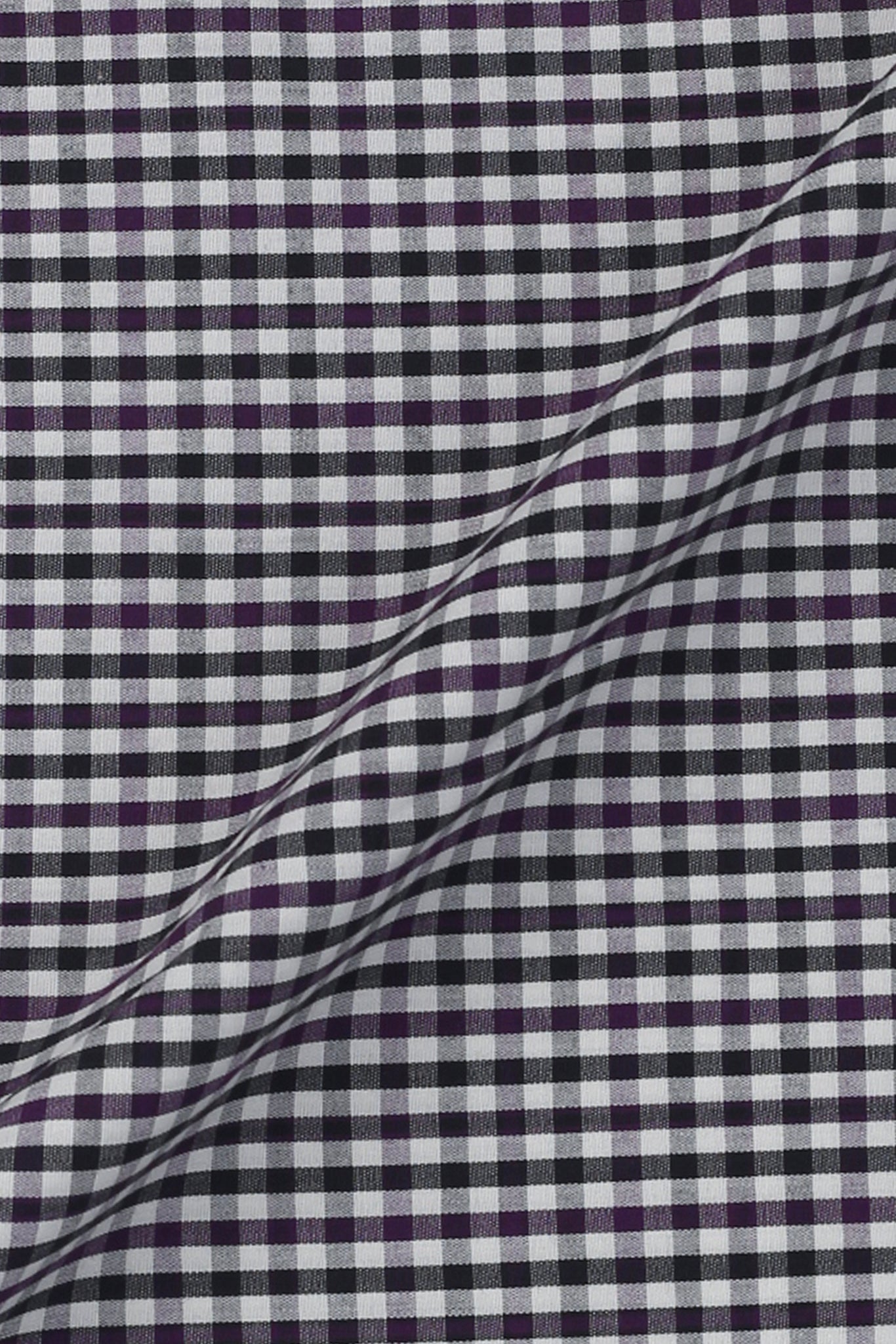 Magenta & Black Gingham