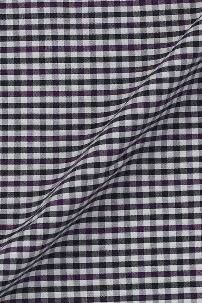 Magenta & Black Gingham