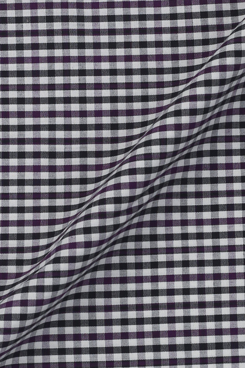 Magenta & Black Gingham
