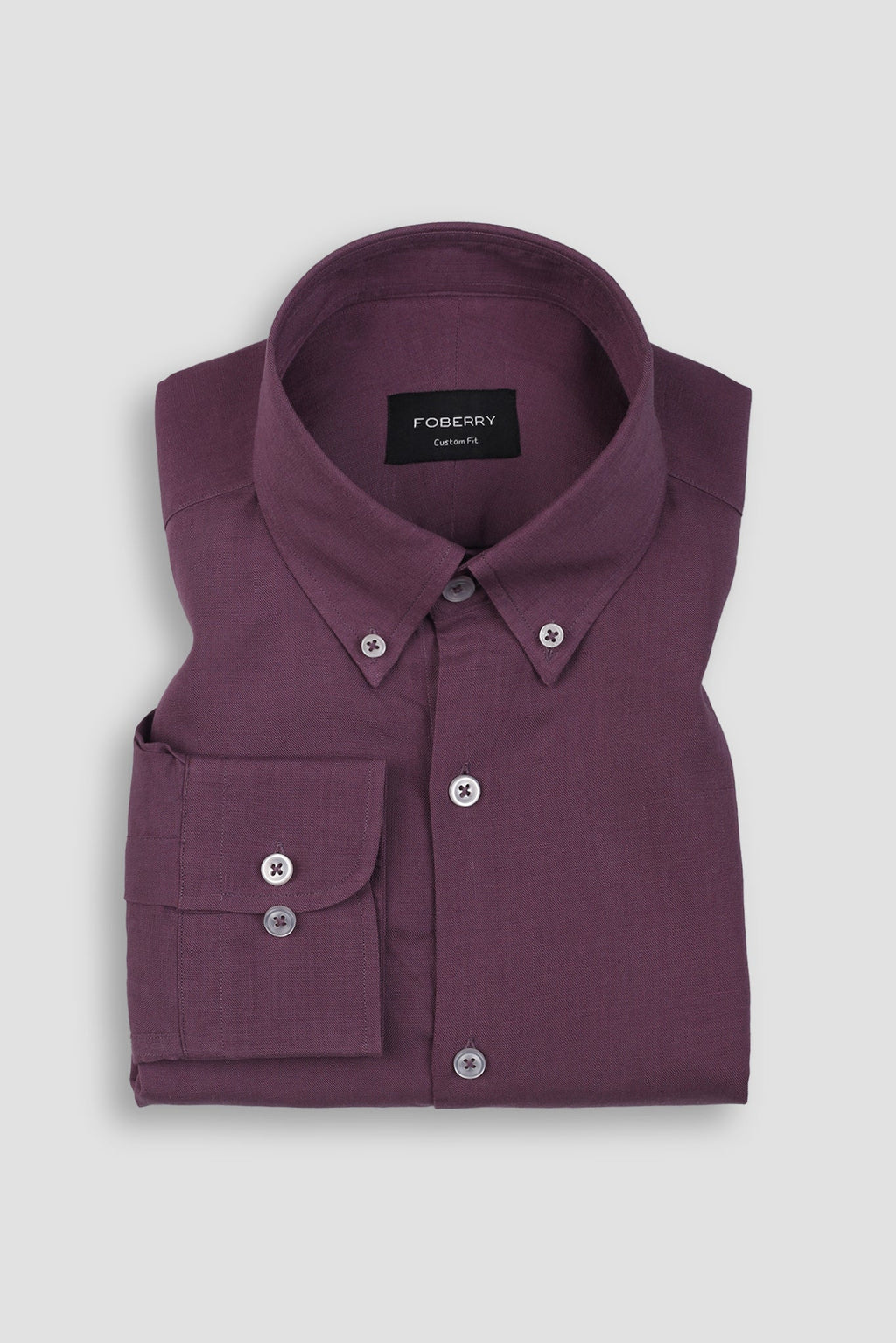 Purple EU Linen Shirt