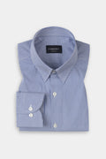 Soft Ink Blue Pencil Striped Shirt