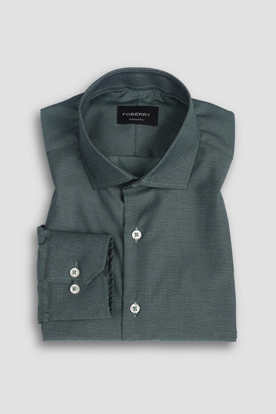 Electric Green Structured Shirt