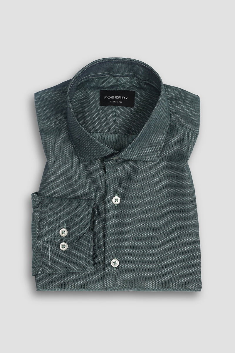 Electric Green Structured Shirt