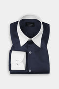 Slate Blue Egyptian Poplin Shirt