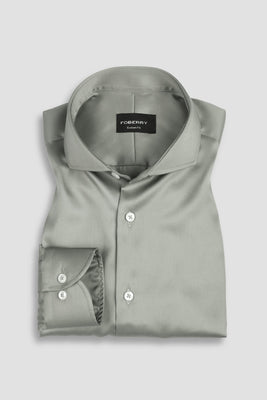 Soft Swamp Egyptian Poplin Shirt