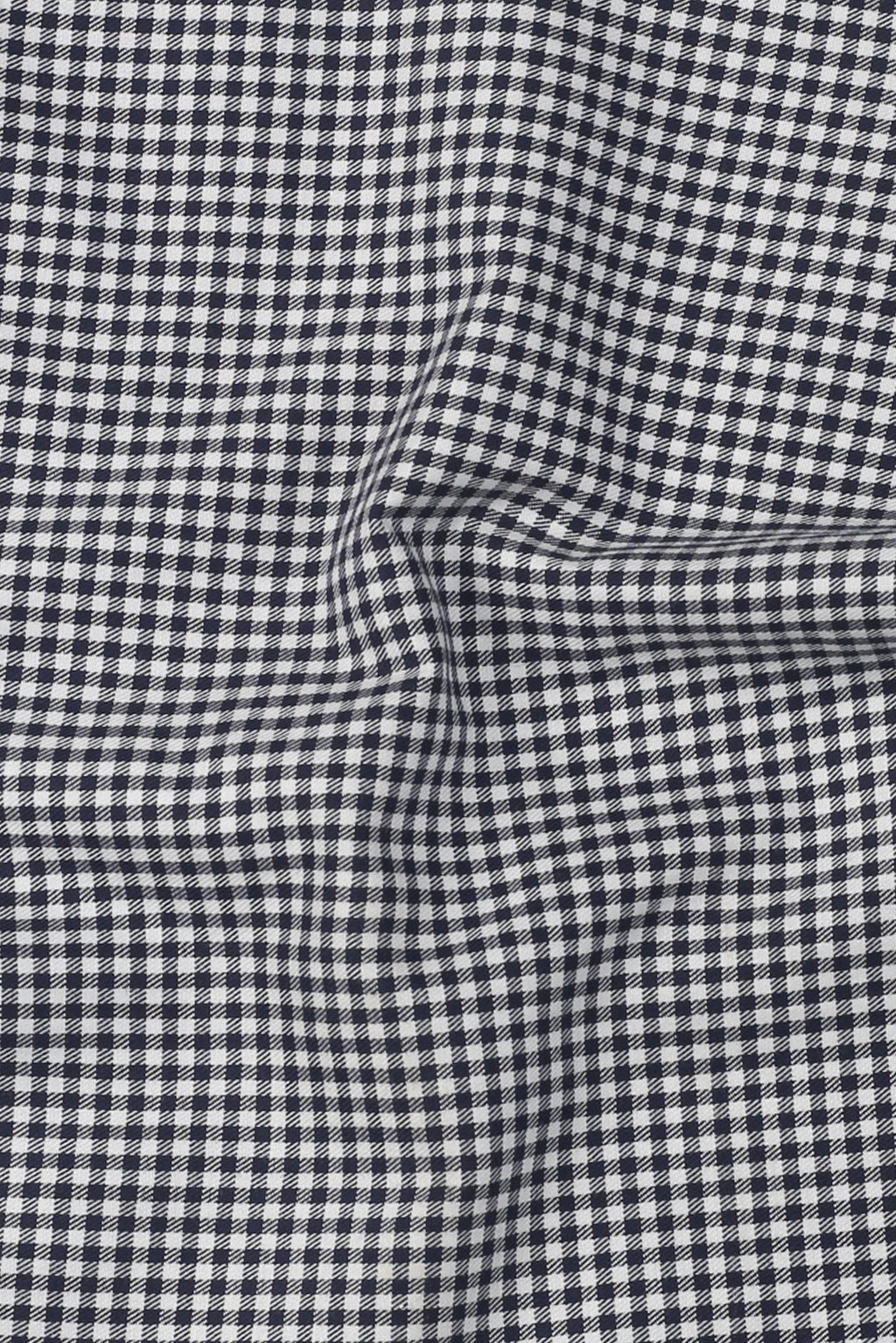 Midnight Blue Gingham Shirt