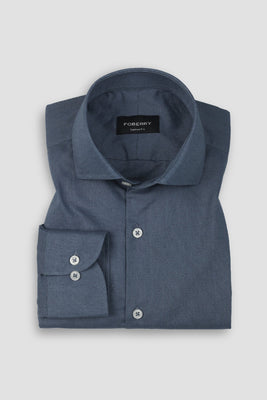 Violet Blue Irish Linen Shirt