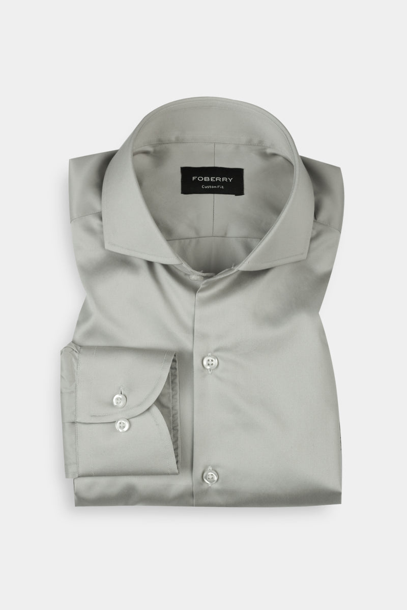 Light Swamp Egyptian Poplin Shirt