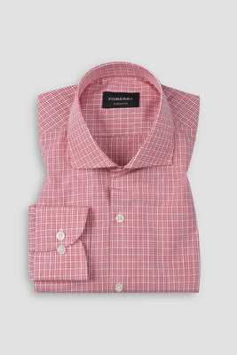 Soft Fuchsia Tartan Shirt
