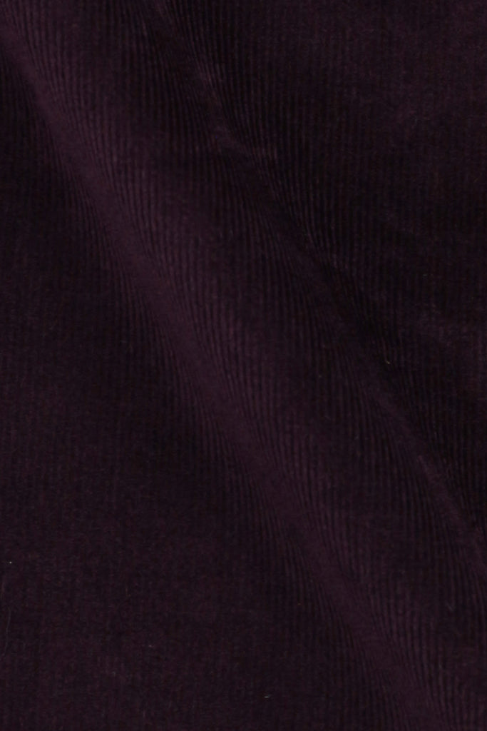 Dark Plum Corduroy - Foberry USA