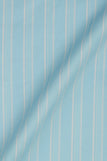 Aqua Blue Parallel Striped