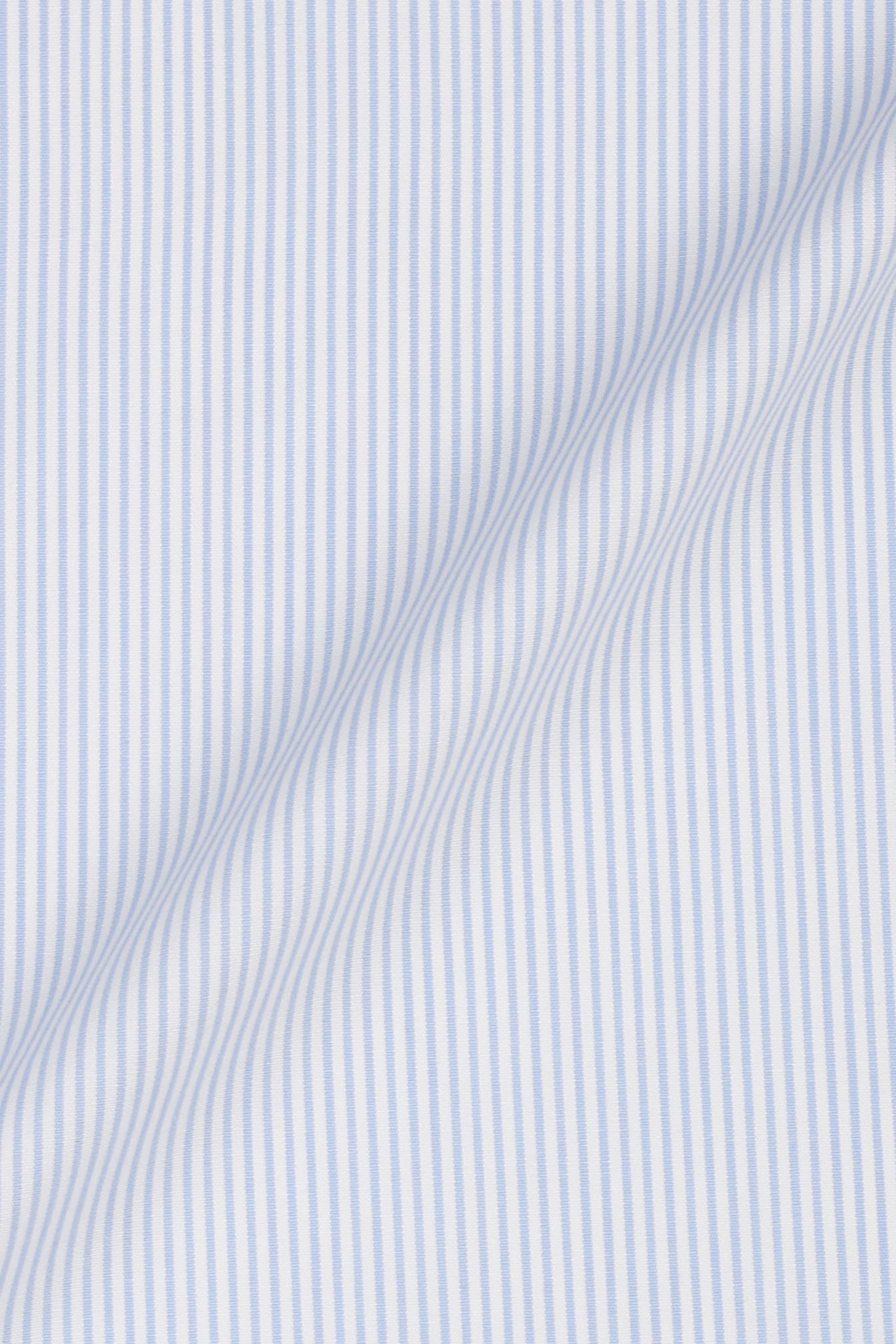 Sky Blue Pencil Striped Shirt