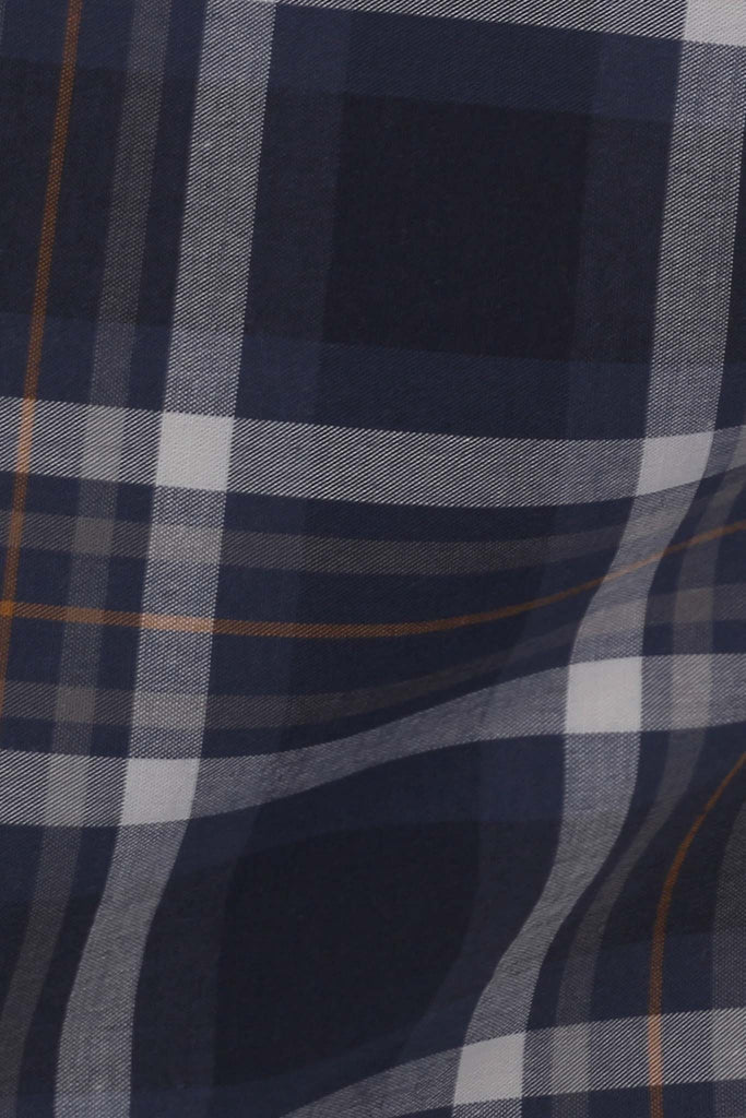 Soft Multi Blue Madras Check Shirt