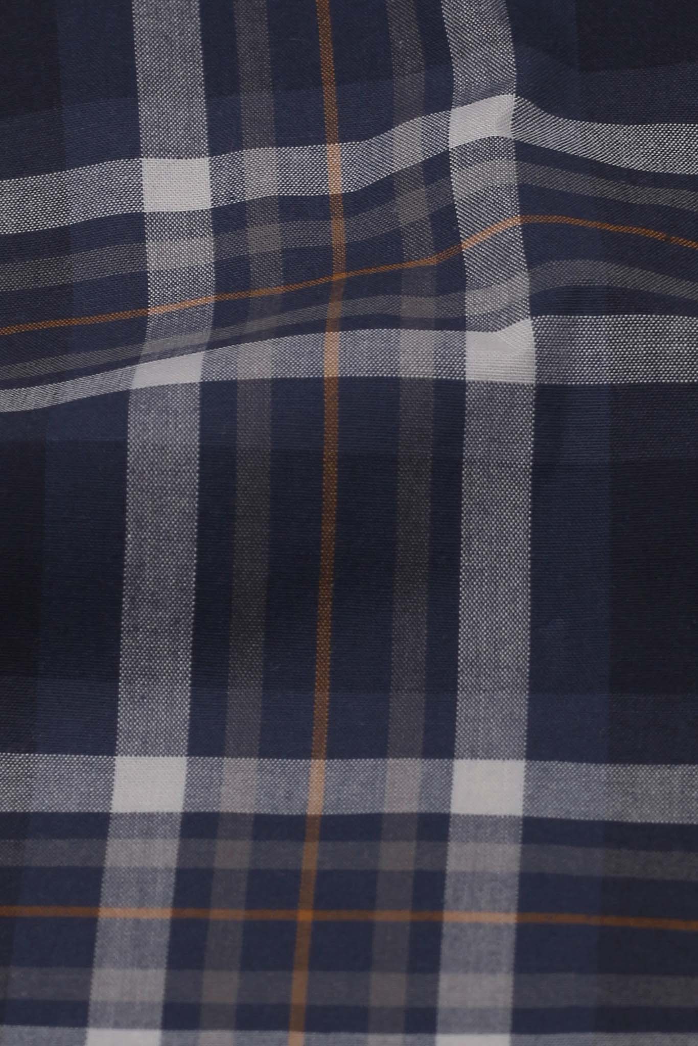 Soft Multi Blue Madras Check Shirt