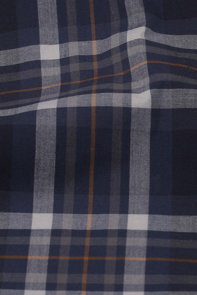 Soft Multi Blue Madras Check Shirt