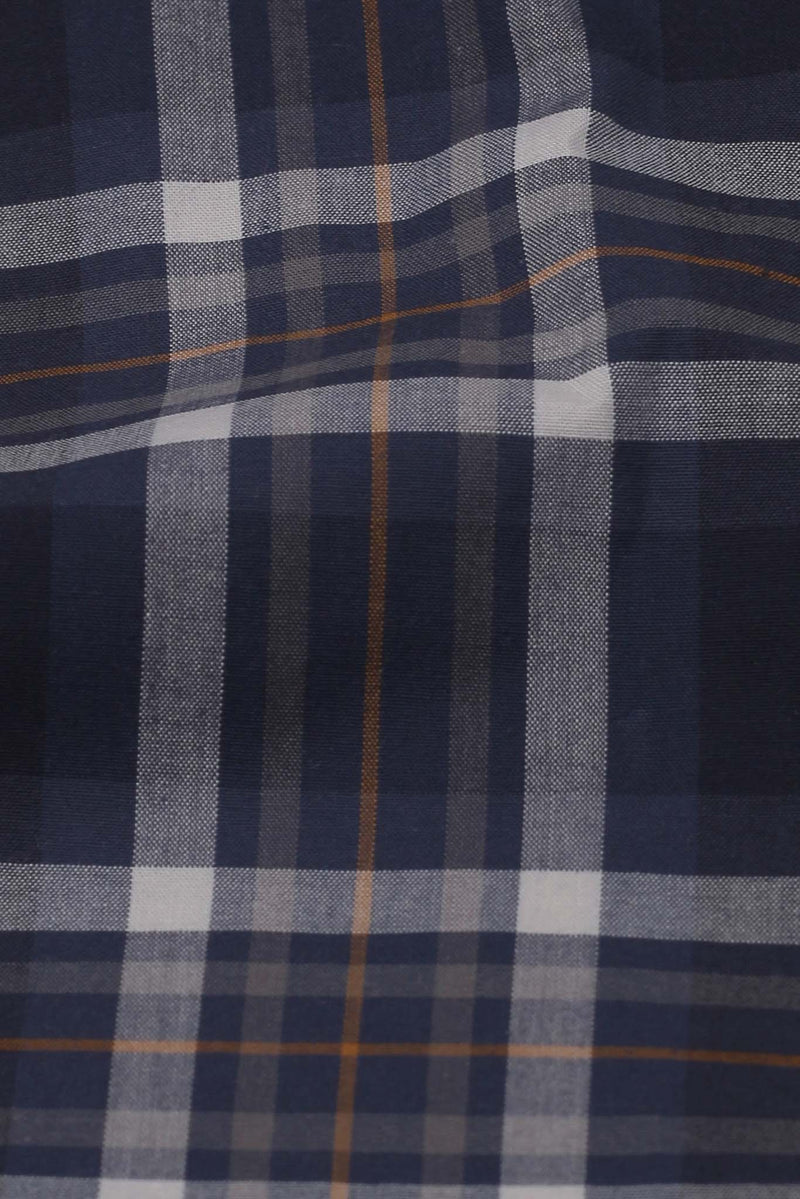 Soft Multi Blue Madras Check Shirt