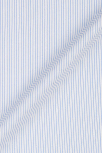 Sky Blue Pencil Striped