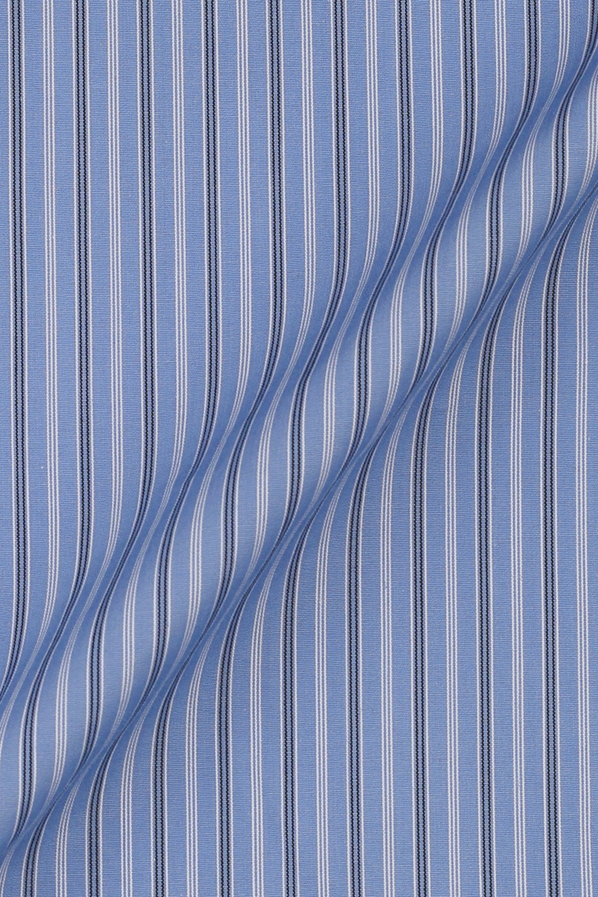 Aegean Blue Balanced Stripes