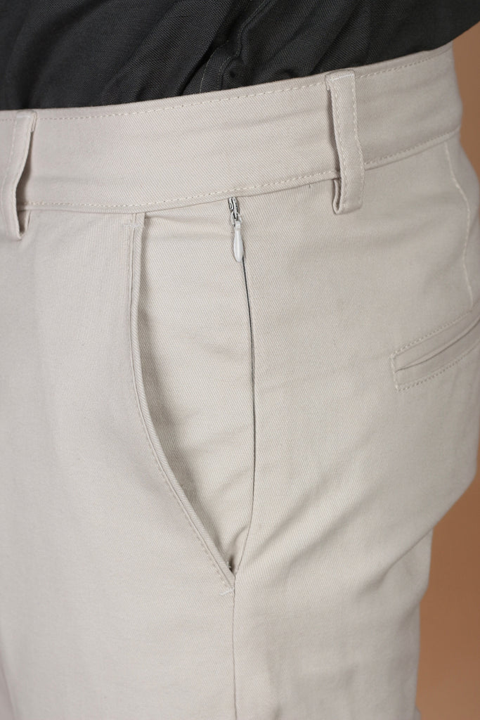 Slate Grey Twill Comfort Chinos