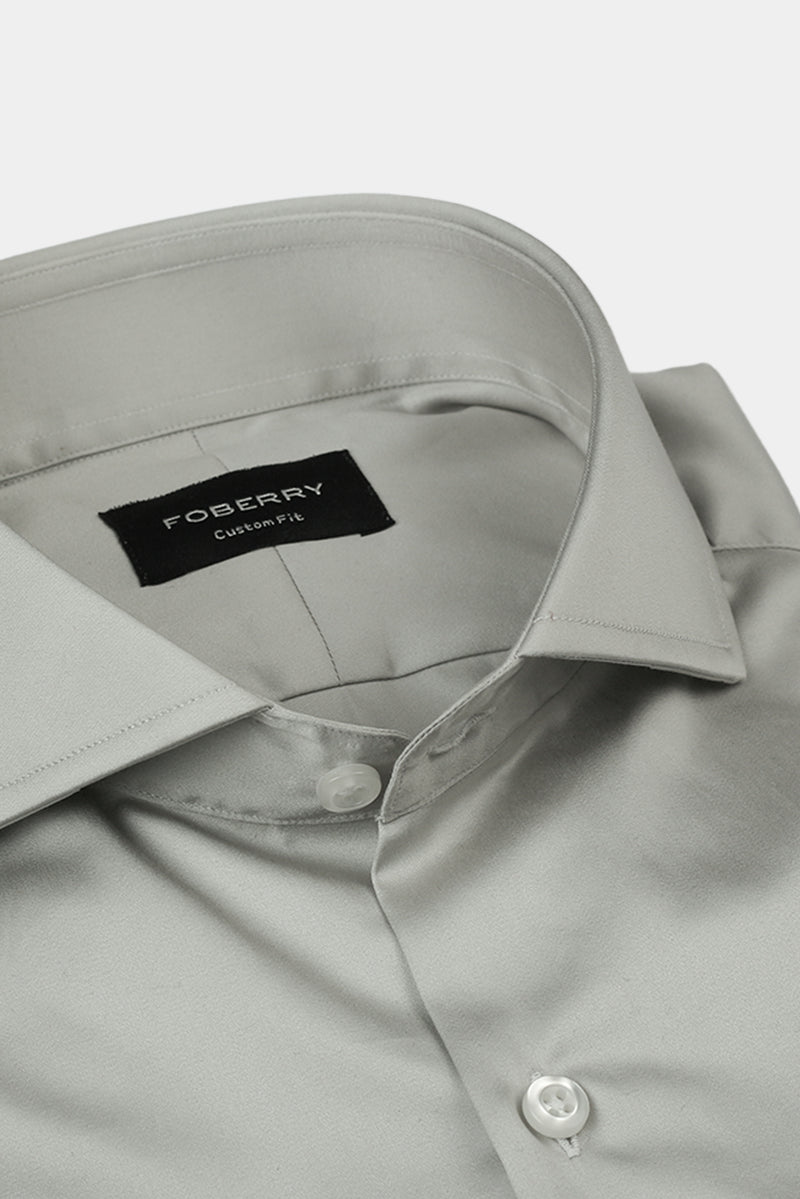 Light Swamp Egyptian Poplin Shirt