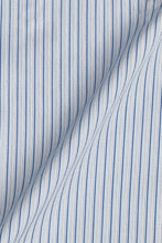 Load image into Gallery viewer, Light Dual Blue Stripes Supima Cotton