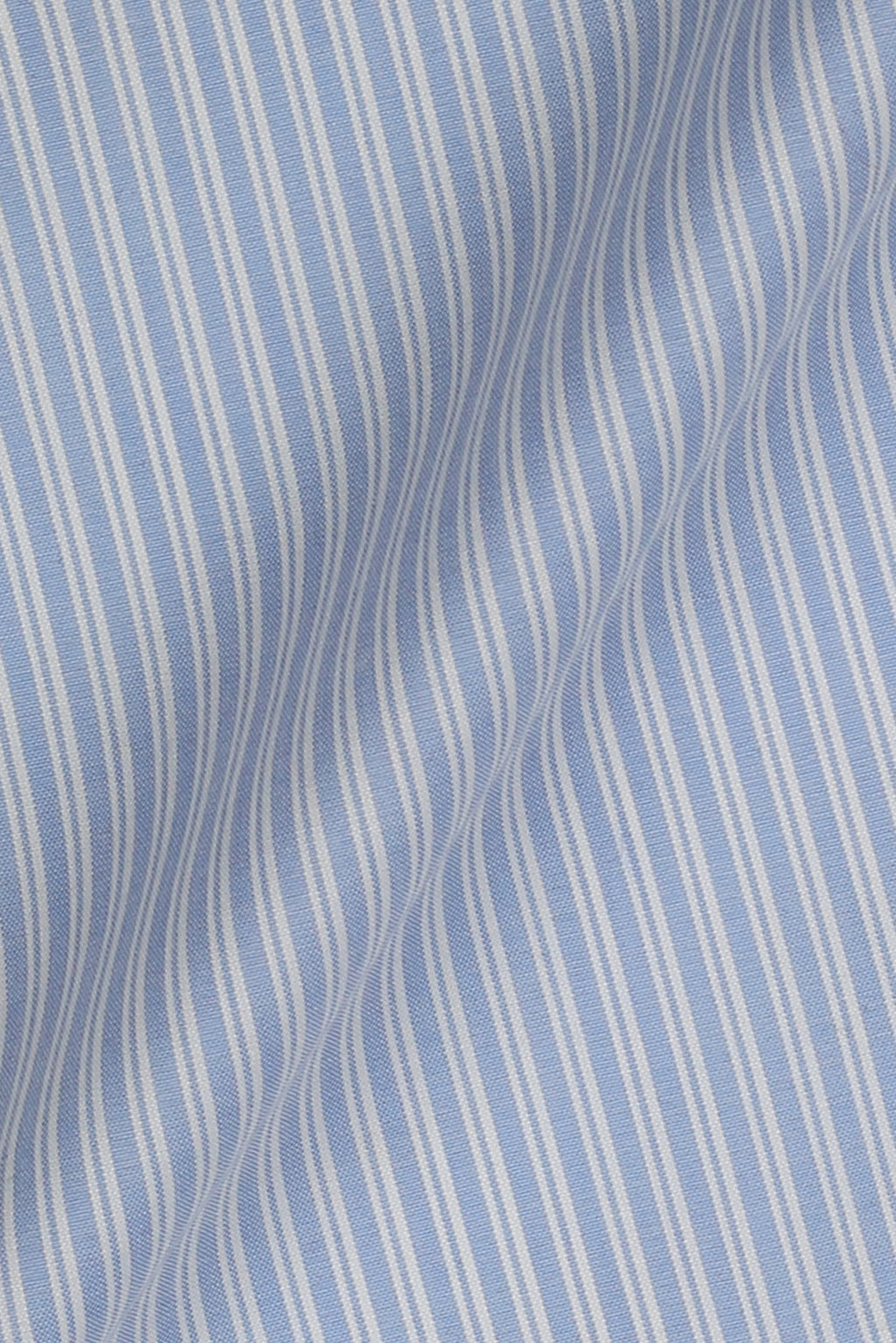 Sky Blue Hairline Stripes Shirt