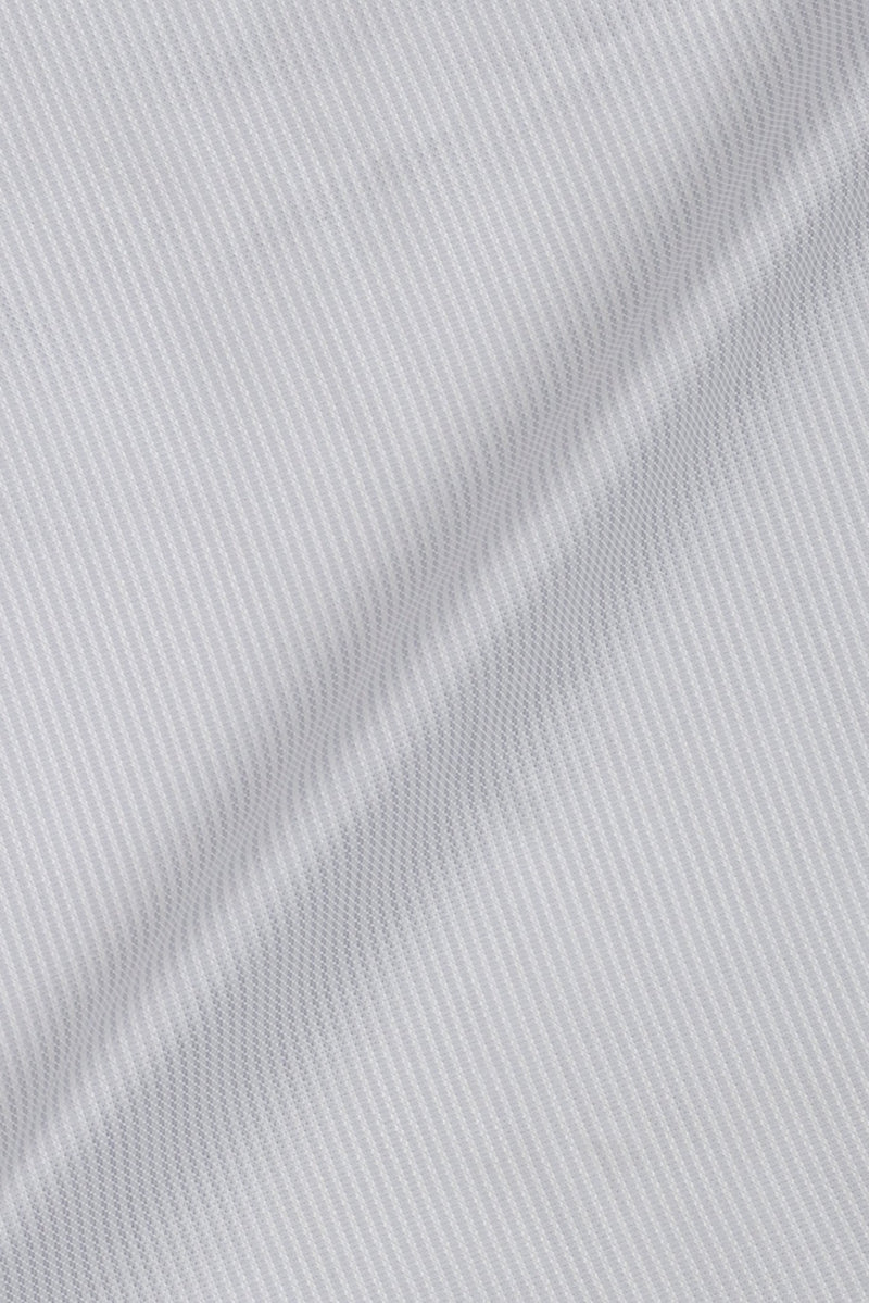 Pastel Grey Chain Striped