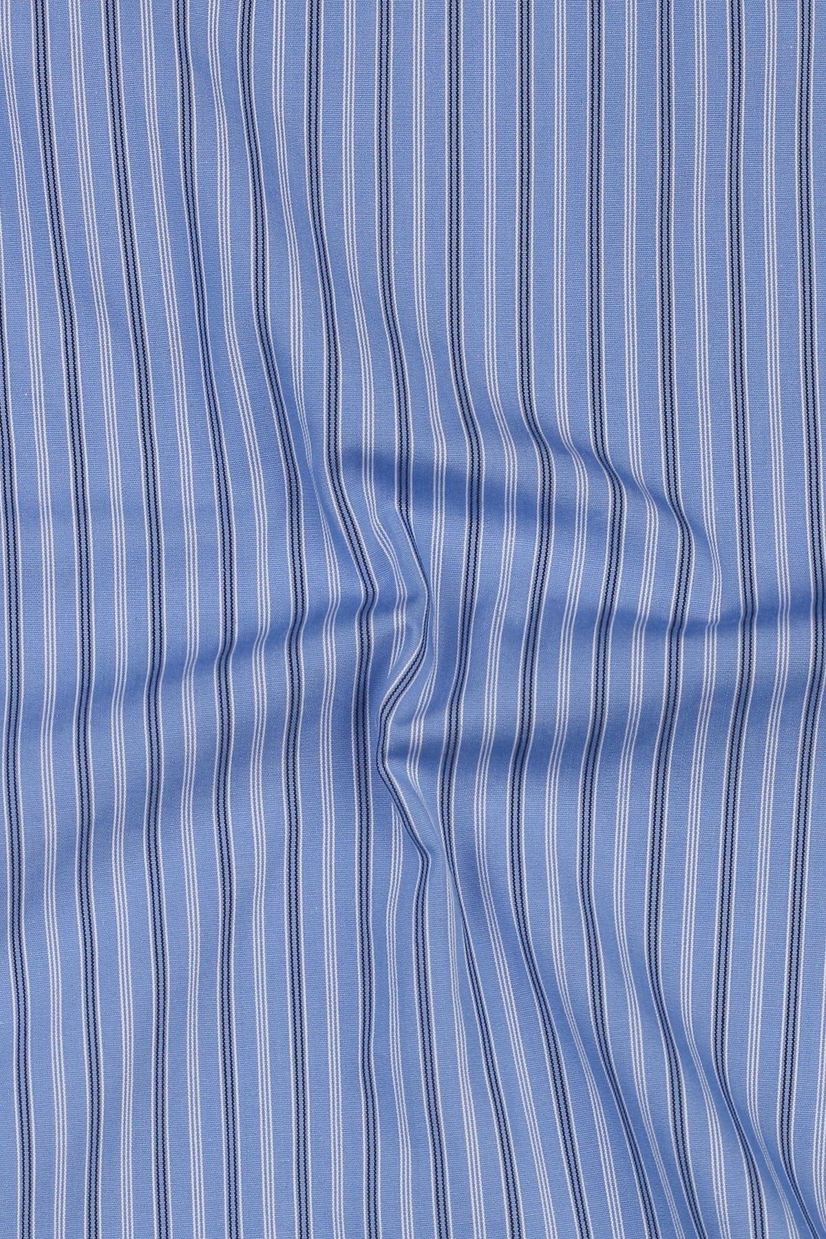 Aegean Blue Balanced Stripes Shirt