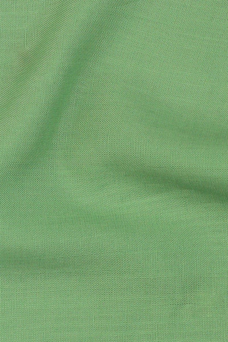 Parrot Green EU Linen Shirt