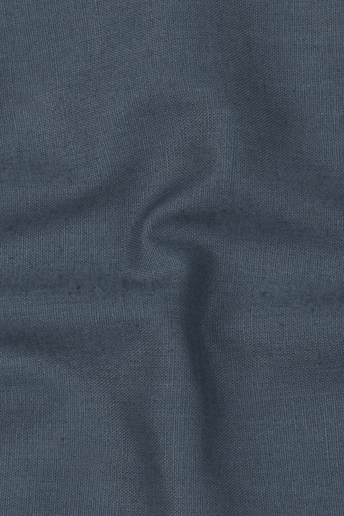 Violet Blue Irish Linen Shirt